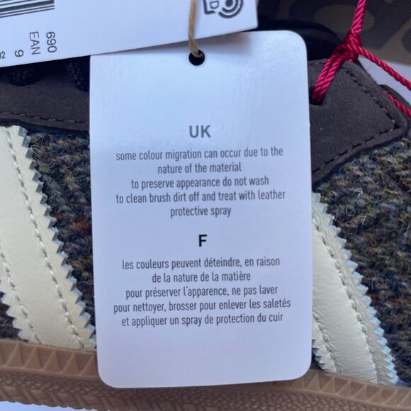 NWT Men's Adidas Samba OG Tweed - Picture 10 of 12